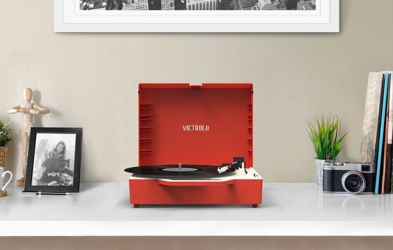 Програвач вінілових дисків Victrola VSC-725SB Re-Spin Red 0266 фото