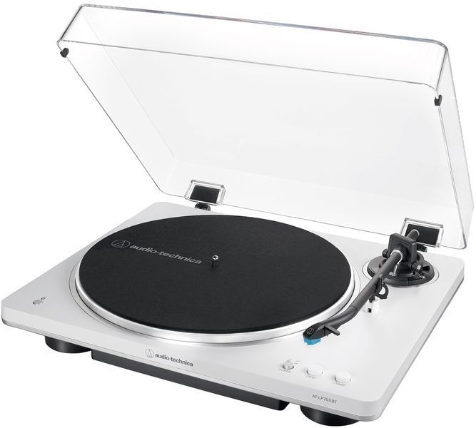 Програвач вінілових дисків Audio-Technica AT-LP70XBT White-Silver 0314 фото
