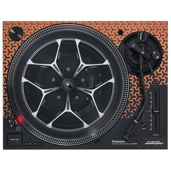 Програвач вінілових дисків Technics SL-1200M7B ORANGE Lamborghini 0243 фото
