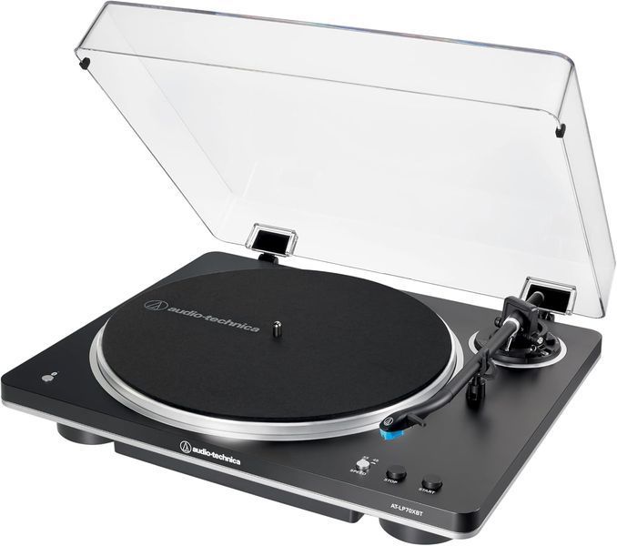 Проигрыватель виниловых дисков Audio-Technica AT-LP70XBT Black-Silver 0314 фото